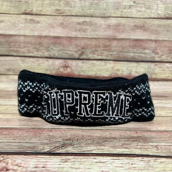 Supreme Black New Era Headband main image 2